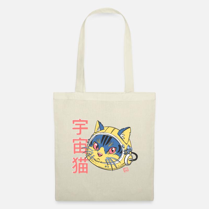 Astro Cat - Stoffbeutel - Natur