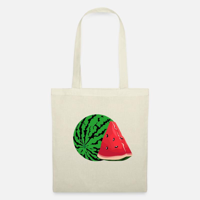 Wassermelone Design - Stoffbeutel - Natur
