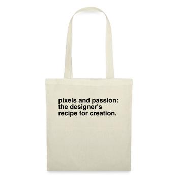 Designer Designer Design 014 - Tote Bag - nature - Front