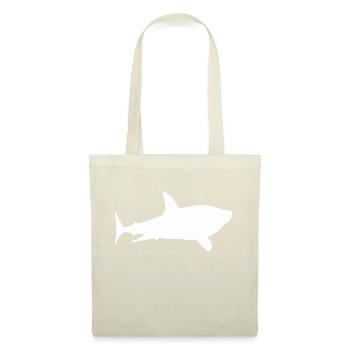 requin requin - Sac en tissu - nature - Devant