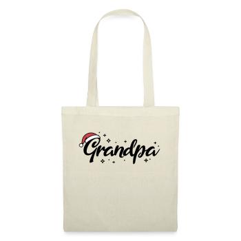 Santa Hat Grandpa Grandpa - Tote Bag - nature - Front