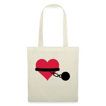 chained heart - Tote Bag - nature - Front