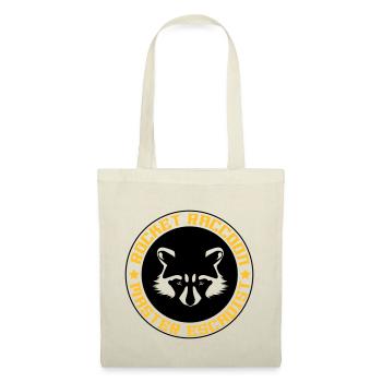 Rocket raccoon logo full - Sac en tissu - nature - Devant
