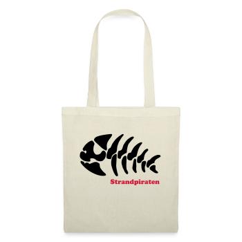 pêche pirates de plage de pirate - Sac en tissu - nature - Devant