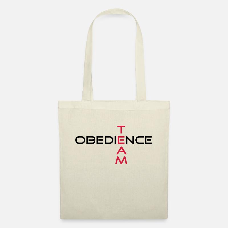 obedienceteam3 - Stoffbeutel - Natur