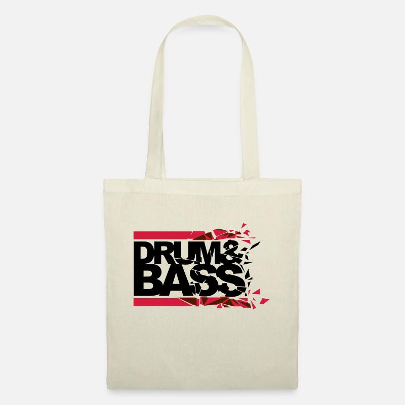 Drum 'n' Bass shattered - Stoffbeutel - Natur
