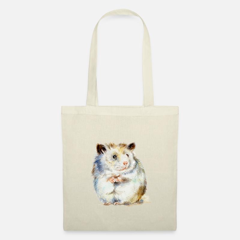 HAMSTER - le hamster - Sac en tissu - nature