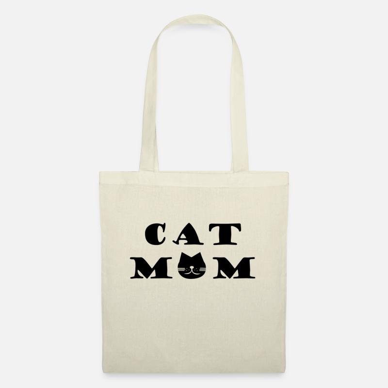 Cat Mom - Stoffbeutel - Natur