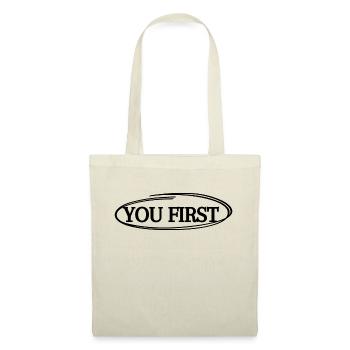 YOU FIRST - Tote Bag - nature - Front