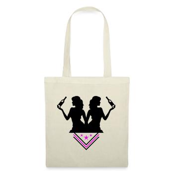 Party Woman Drunk Celebrating Bottle - Tote Bag - nature - Front
