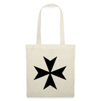 Maltese Style Cross - Tote Bag - nature - Front
