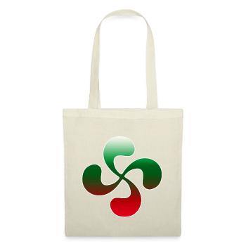 Croix Basque design 101 - Sac en tissu - nature - Devant