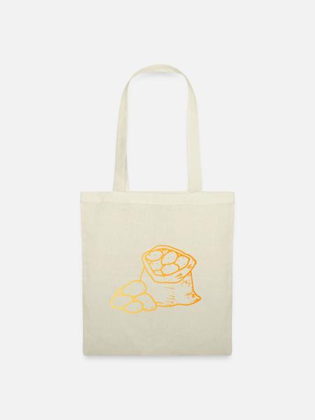 kartoffel sack - Stoffbeutel - Natur