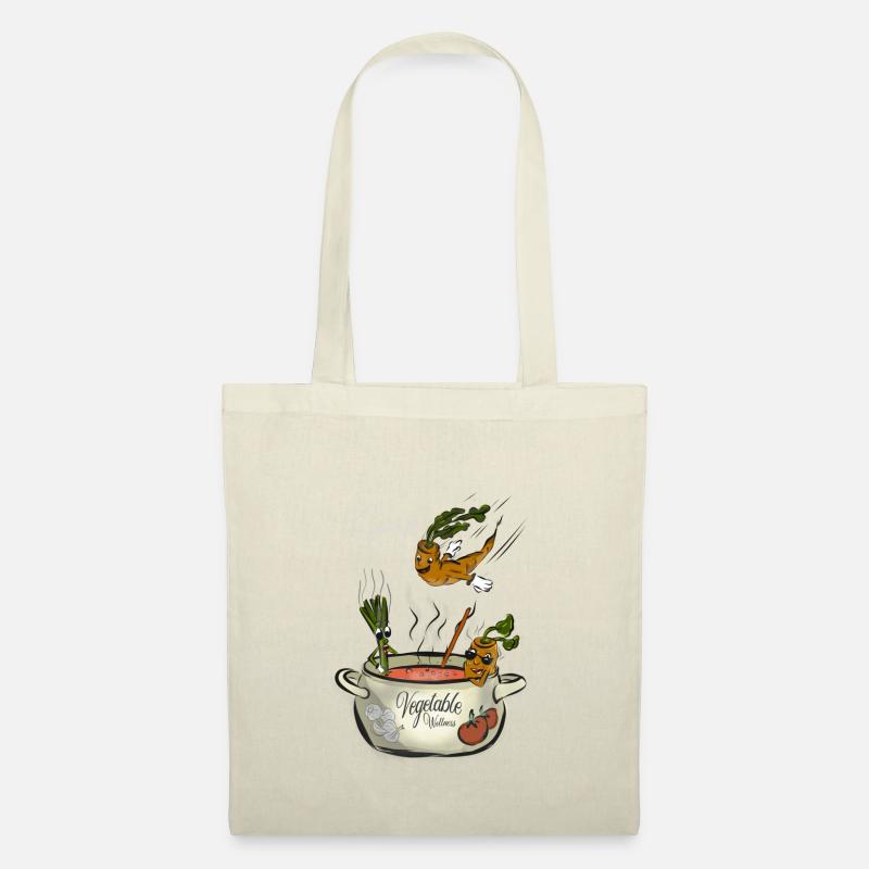 Vegetables vegetables wellness - Tote Bag - nature