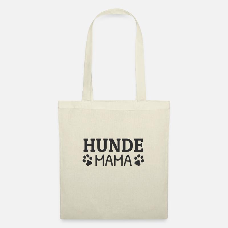 Beste Hunde Mama der Welt! Hundemama Hundetrainer - Stoffbeutel - Natur