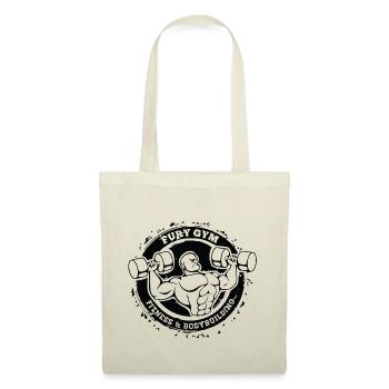 logo de musculation - Sac en tissu - nature - Devant