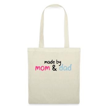 made by mom & dad - Tote Bag - nature - Front