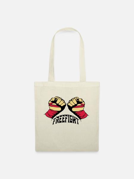 Freefight Fists - Stoffbeutel - Natur