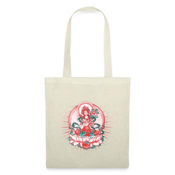 Tara - Tibet Buddhism, Lotus, Meditation, Yoga, Om - Tote Bag - nature - Front