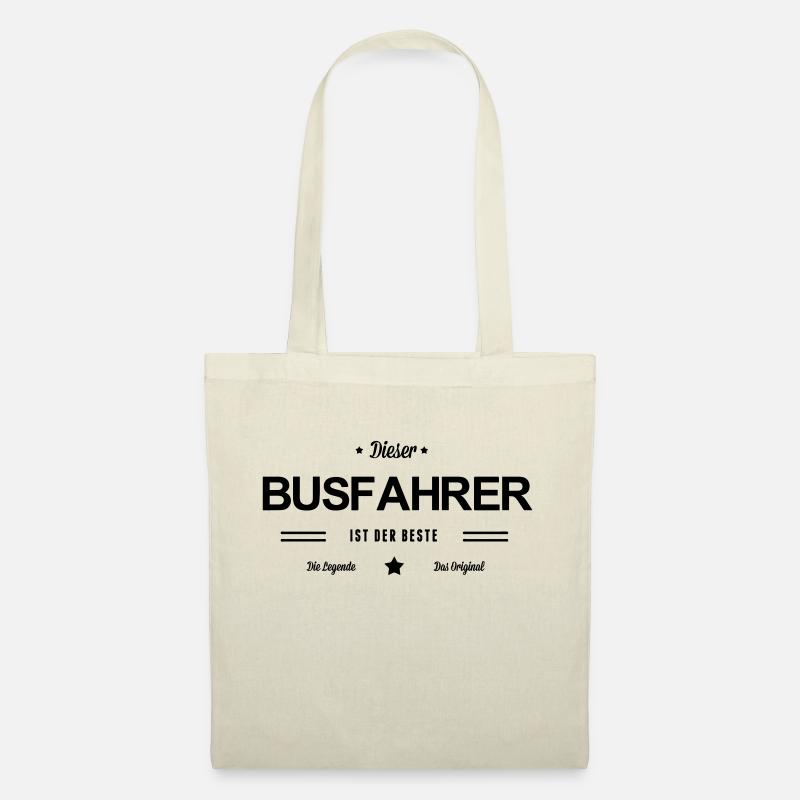 Bester Busfahrer - Stoffbeutel - Natur