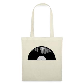 Half Vinyl Record Music - Tote Bag - nature - Front