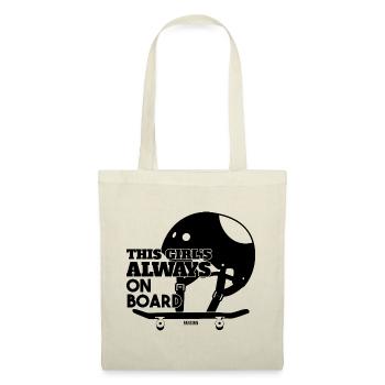 This Girl Is Always On Board - Tote Bag - nature - Front