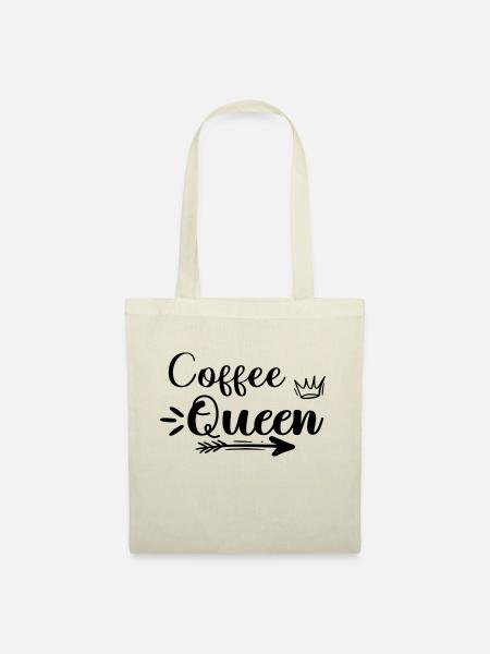 Coffee Queen - Stoffbeutel - Natur