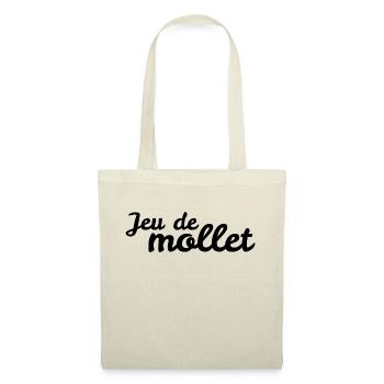 Jeu de mollet - Sac en tissu - nature - Devant