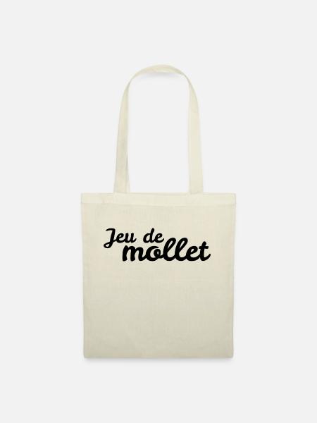 Jeu de mollet - Sac en tissu - nature