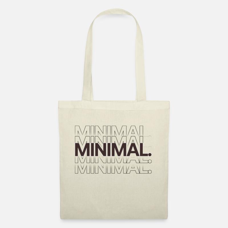 MINIMAL. DARK - Tote Bag - nature