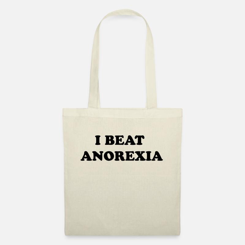 i beat anorexia - Tote Bag - nature