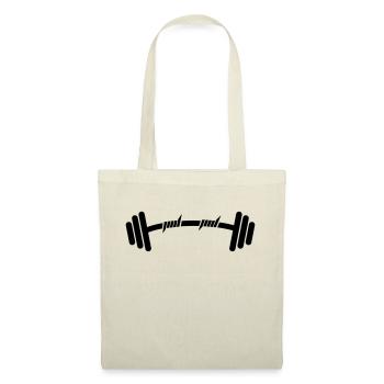 bodybuilder weight - Tote Bag - nature - Front