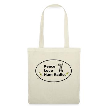 peace love ham radio tower - Tote Bag - nature - Front