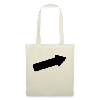 Arrow Symbol 21 Artboard 21 - Tote Bag - nature - Front
