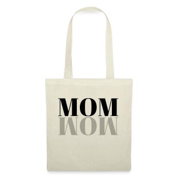 MOM WOW cadeau maman - Sac en tissu - nature - Devant