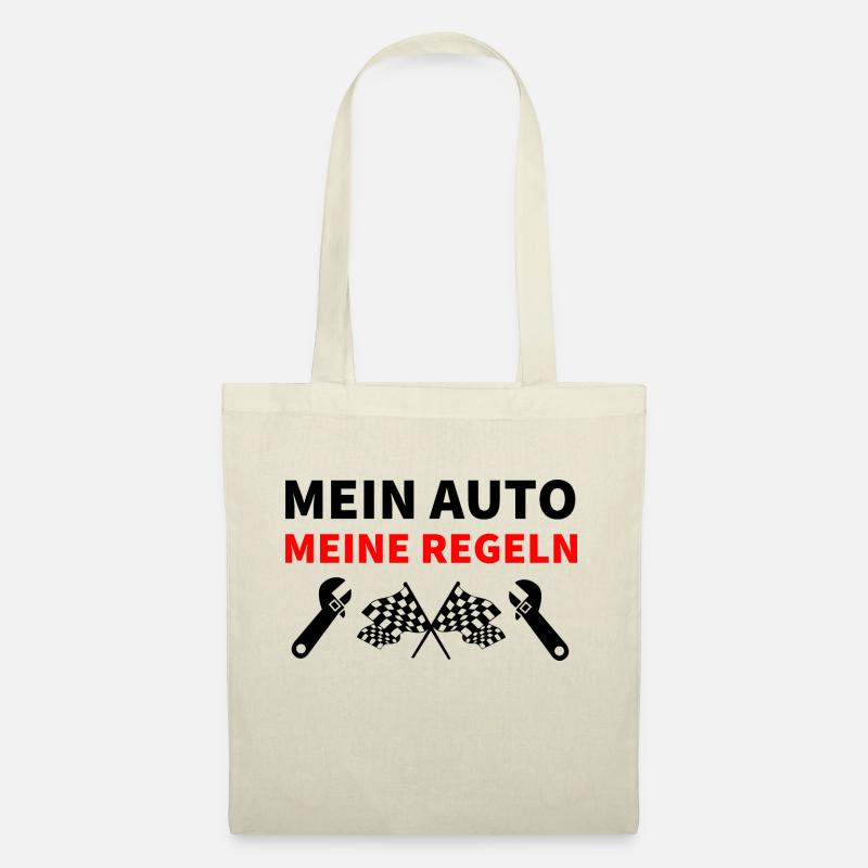 Auto - Stoffbeutel - Natur