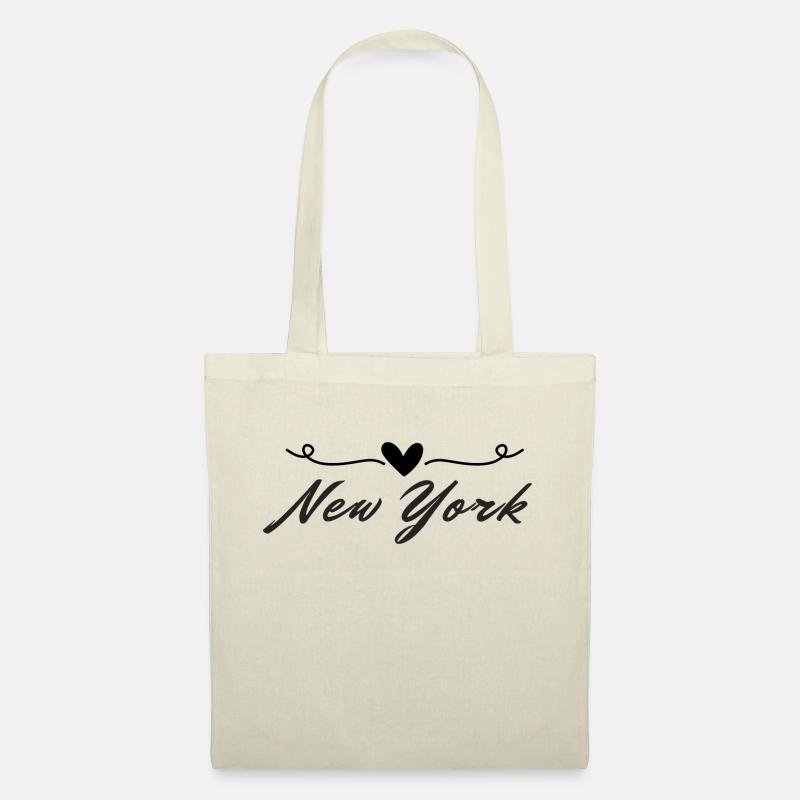 New York - Stoffbeutel - Natur