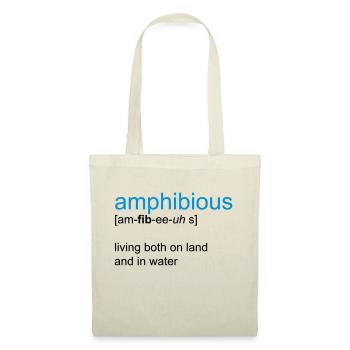 nager - Sac en tissu - nature - Devant