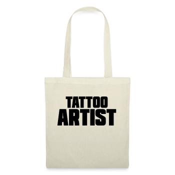 TATTOO ARTIST Ink Künstler Studio tätowiert - Stoffbeutel - Natur - Vorne