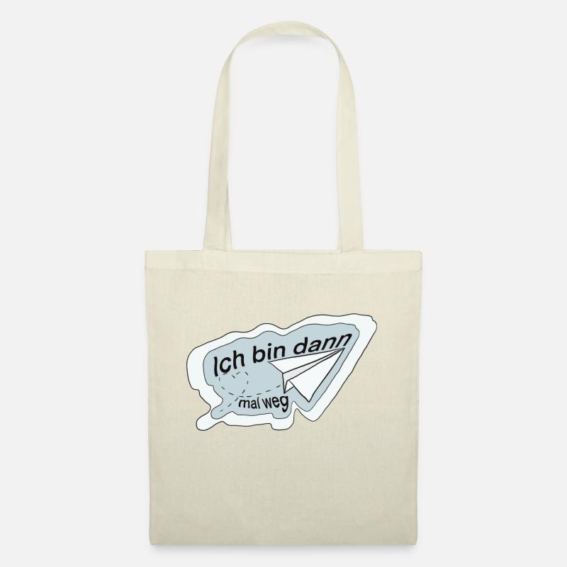 Ich bin dann mal weg - Stoffbeutel - Natur