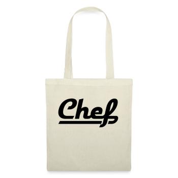 Chef - Stoffbeutel - Natur - Vorne