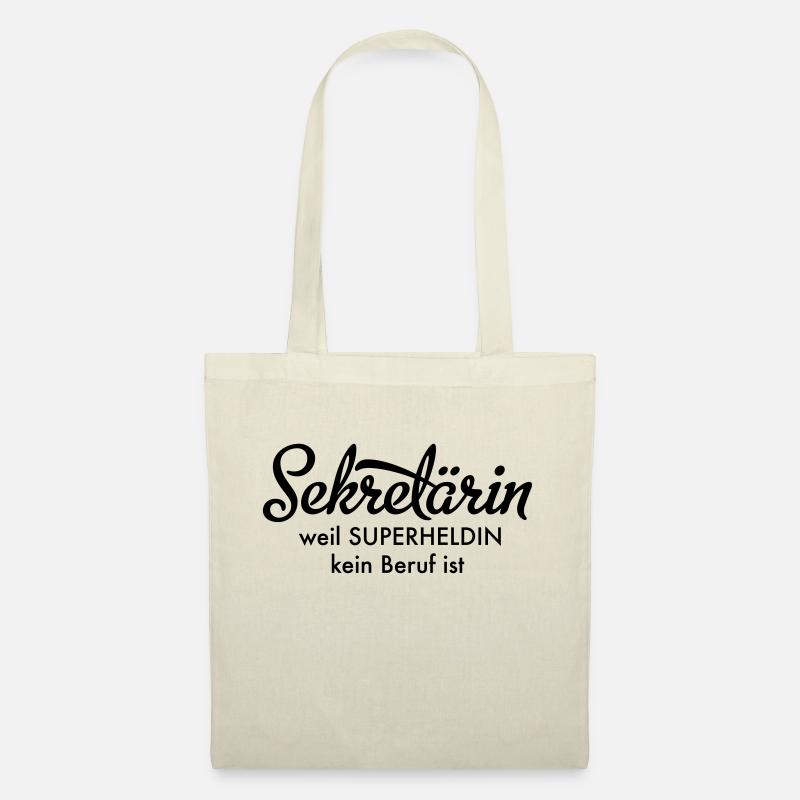 Sekretärin - Stoffbeutel - Natur
