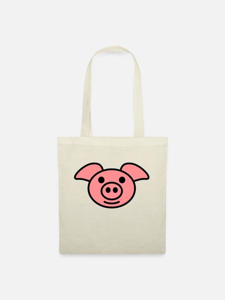 pig - Stoffbeutel - Natur
