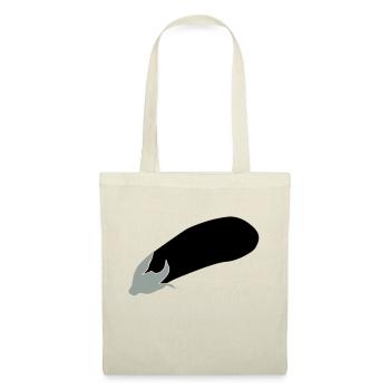 aubergine - Sac en tissu - nature - Devant