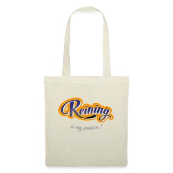 Reining is my passion - Sac en tissu - nature - Devant
