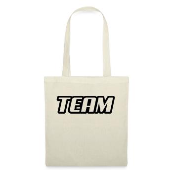 team - Stoffbeutel - Natur - Vorne