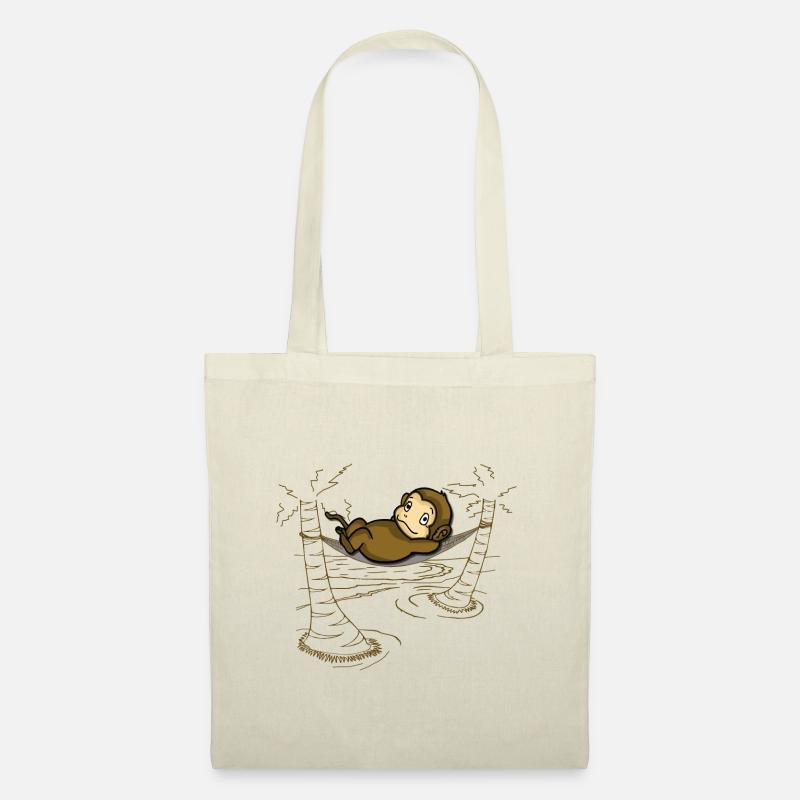 Monkey in hammock - Tote Bag - nature