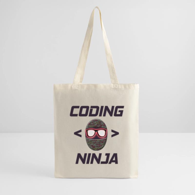 Programmierer, Coding Ninja, Geschenk Stoffbeutel