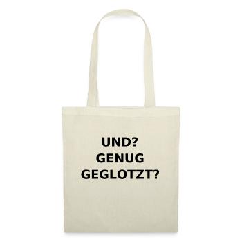 Glotzen, Gaffer nerven - Stoffbeutel - Natur - Vorne