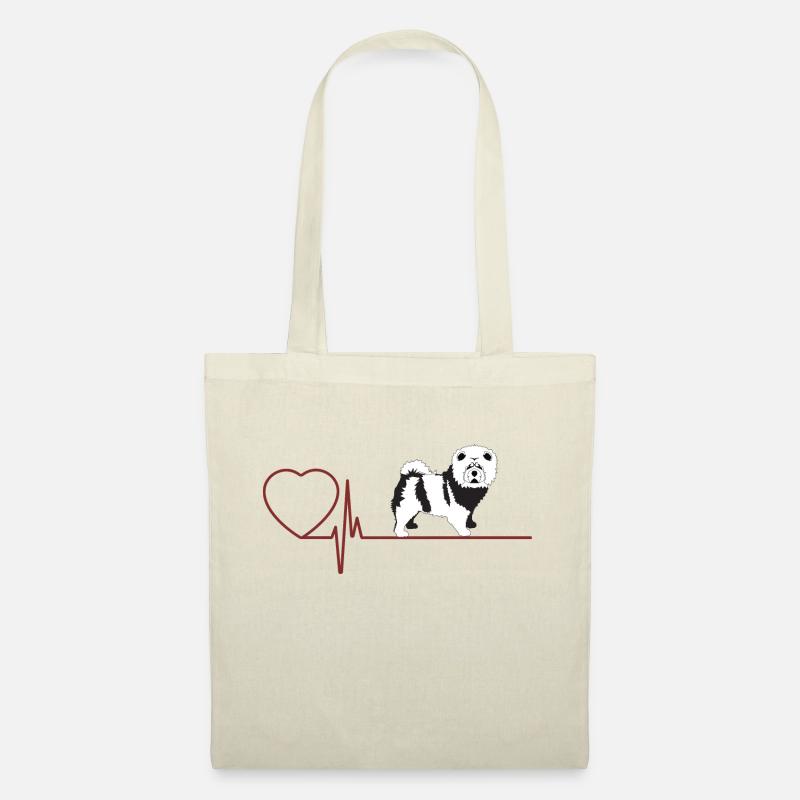 I love Chow Chow - Stoffbeutel - Natur
